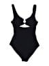 Aerie Solid Black One Piece Swimsuit Size L - photo 2