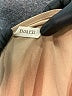 Evaless 100% Polyester Tan Short Sleeve Blouse Size M - photo 7