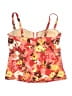 Lands' End Floral Orange Swimsuit Top Size 16DD - photo 2