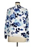 George Floral Blue Pullover Sweater Size XL - photo 2