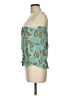 Decree Teal Sleeveless Blouse Size M - photo 5