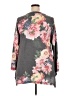 Philosophy Republic Clothing Floral Gray Poncho Size XXL - photo 2