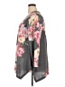 Philosophy Republic Clothing Floral Gray Poncho Size XXL - photo 5