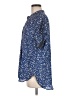 W5 100% Polyester Blue Short Sleeve Blouse Size M - photo 5