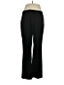 Lands' End Solid Black Dress Pants Size 14 - photo 1