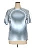 Kule 100% Cotton Stripes Blue Short Sleeve T-Shirt Size XL - photo 1