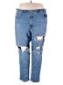 Levi's Hearts Blue Jeans Size 22w - photo 1