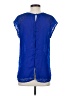 Daniel Rainn Blue Short Sleeve Blouse Size M - photo 2
