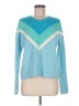 Lilly Pulitzer Chevron-herringbone Blue Pullover Sweater Size M - photo 1
