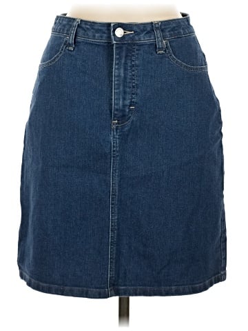 Riders by Lee Denim Skirt (view 1)