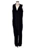 Halogen 100% Polyester Solid Black Jumpsuit Size XL - photo 1