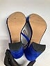 Steve Madden 100% Leather Blue Sandals Size 7 - photo 5