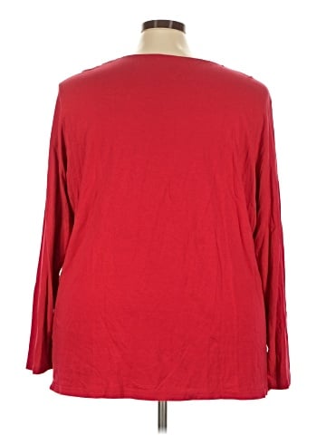 Just My Size 3/4 Sleeve Top (view 2)
