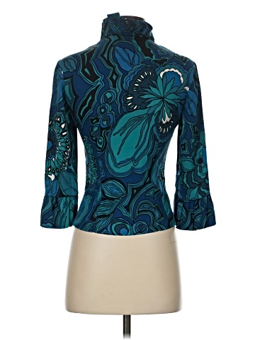 Trina Turk 3/4 Sleeve Silk Top (view 2)