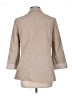 Skies Are Blue 100% Polyester Tan Blazer Size L - photo 2