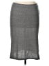 ALTERNATIVE Solid Gray Casual Skirt Size L - photo 1