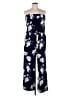Lane Bryant Floral Blue Jumpsuit Size 14 (1) - photo 1