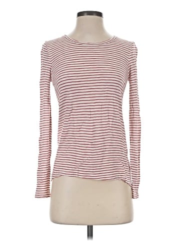 Madewell Anthem Forward-Seam Tee in Stripe (view 1)