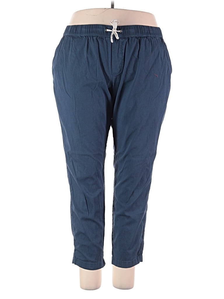 Pre-owned Pact Track Pants In Blue