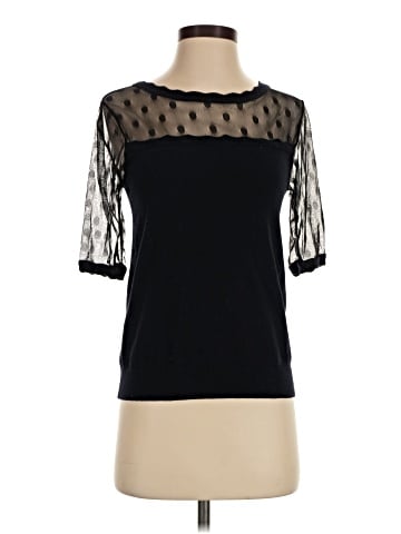 Knitted & Knotted 3/4 Sleeve Top (view 1)