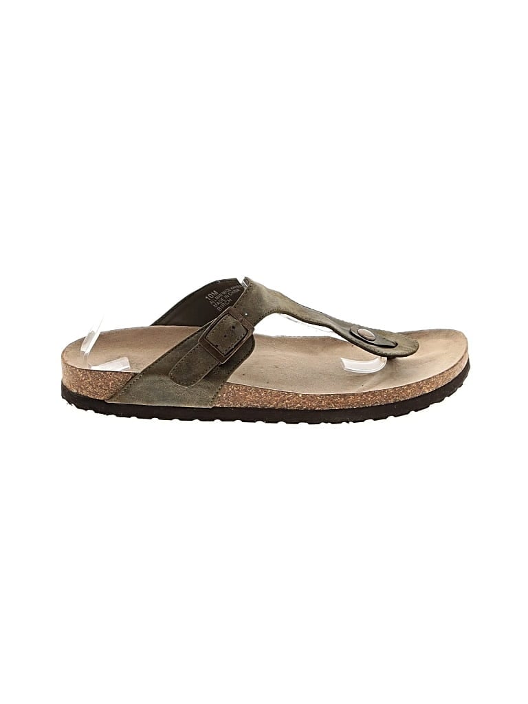 Pre-owned Cliffs By White Mountain Sandals In Green