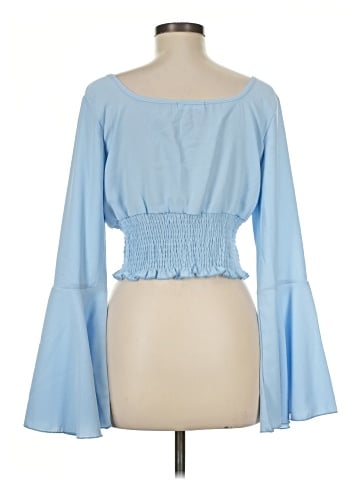 Romwe 3/4 Sleeve Blouse (view 2)
