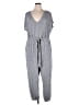 Gap Solid Gray Jumpsuit Size XXL - photo 1