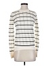Theory Checkered-gingham Ivory Wool Pullover Sweater Size S - photo 1