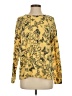 J.Jill Floral Gold Pullover Sweater Size S - photo 1