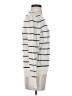 Theory Checkered-gingham Ivory Wool Pullover Sweater Size S - photo 4