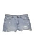 Aerie Blue Denim Shorts Size M - photo 1
