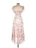 Altar'd State 100% Polyester Floral Pink Casual Dress Size S - photo 2