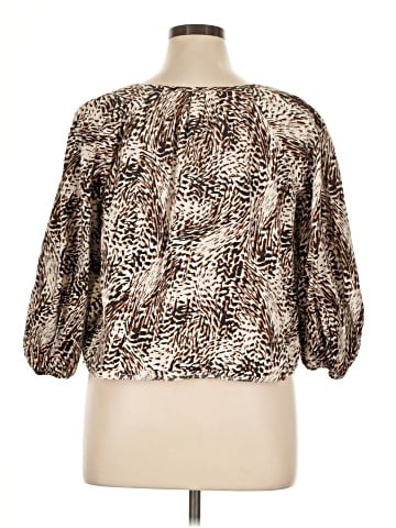 Express 3/4 Sleeve Blouse (view 2)
