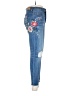 Express Hearts Blue Jeans Size 2 - photo 4