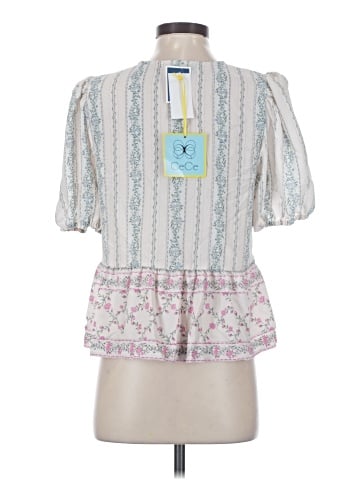 CeCe 3/4 Sleeve Blouse (view 2)