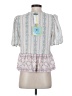 CeCe 100% Polyester White 3/4 Sleeve Blouse Size S - photo 2