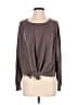Billabong Gray Long Sleeve Top Size S - photo 1