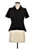 Danskin Now Black Short Sleeve Blouse Size M - photo 1
