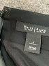 White House Black Market Solid Black Skort Size 6 - photo 3