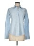 Theory Blue Long Sleeve Button-Down Shirt Size M - photo 1