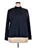 L.L.Bean 100% Supima Cotton Blue Turtleneck Sweater Size 2X - photo 1