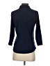 J. McLaughlin Blue 3/4 Sleeve Blouse Size S - photo 2