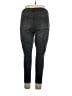 Melissa McCarthy Seven7 Metallic Black Jeans Size 16 - photo 2