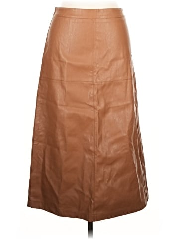 Paper Crane Faux Leather Skirt (view 1)