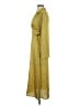 MNG 100% Polyester Yellow Casual Dress Size 4 - photo 5