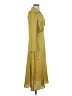MNG 100% Polyester Yellow Casual Dress Size 4 - photo 4