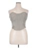 Express Gray Sleeveless Blouse Size 14 - photo 1