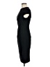 Zara Basic Solid Black Casual Dress Size M - photo 5