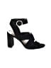 Ann Trinity Black Sandals Size 6 1/2 - photo 1