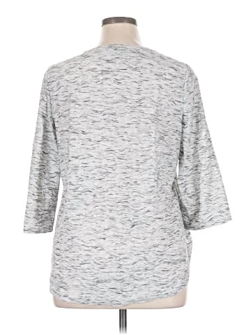 Simply Vera Vera Wang 3/4 Sleeve T-Shirt (view 2)